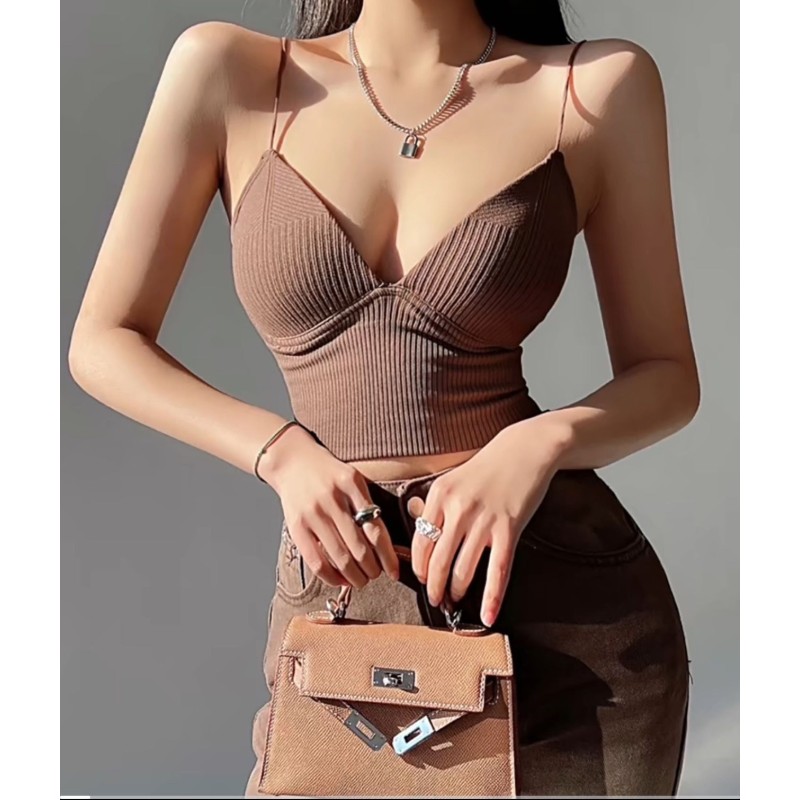 Top Laura Marrón | ROPA |